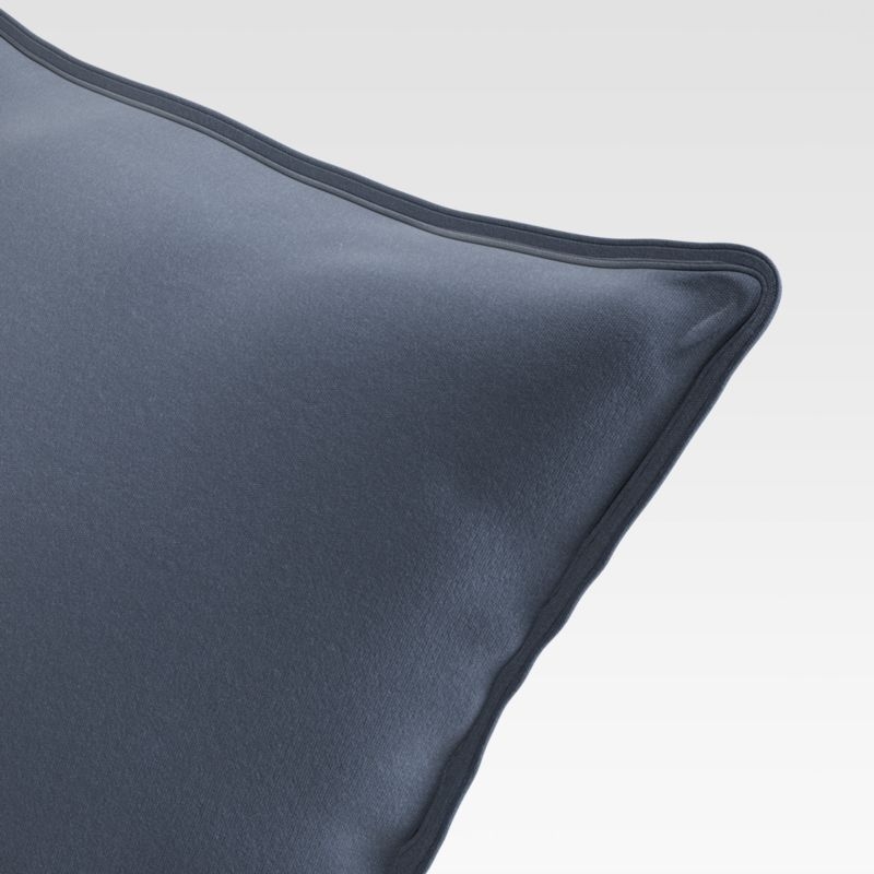 Sunbrella ® 20"x20" Navy Outdoor Pillow - Image 1