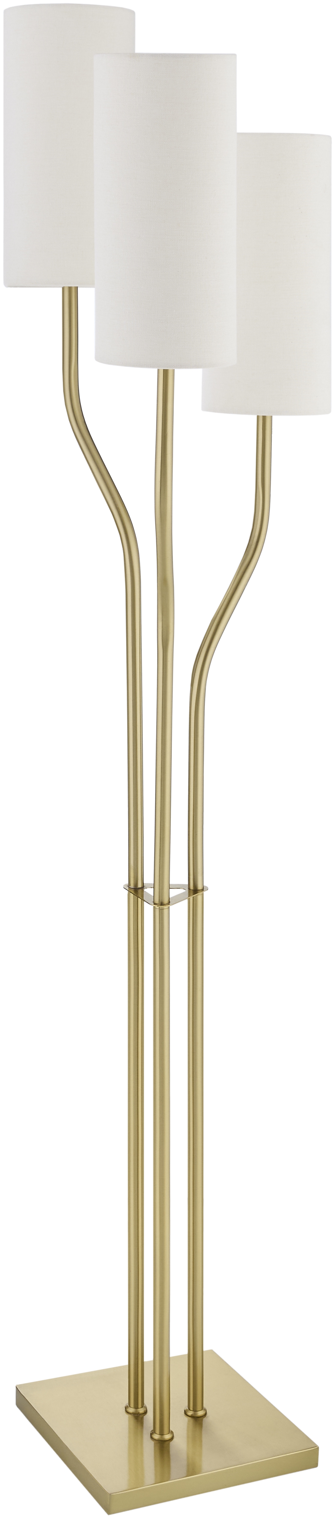 Dudley  Metallic 68"H x 11"W x 11"D Accent Floor Lamp - Image 0