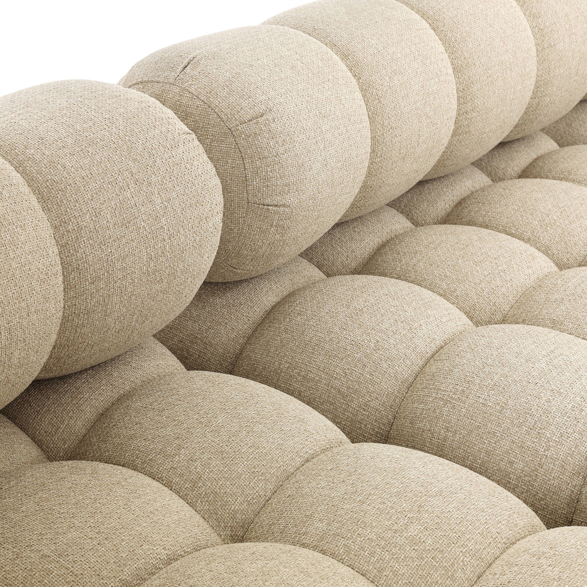 Roma Outdoor 3-Piece Sectional - Hayes Cream - Image 9