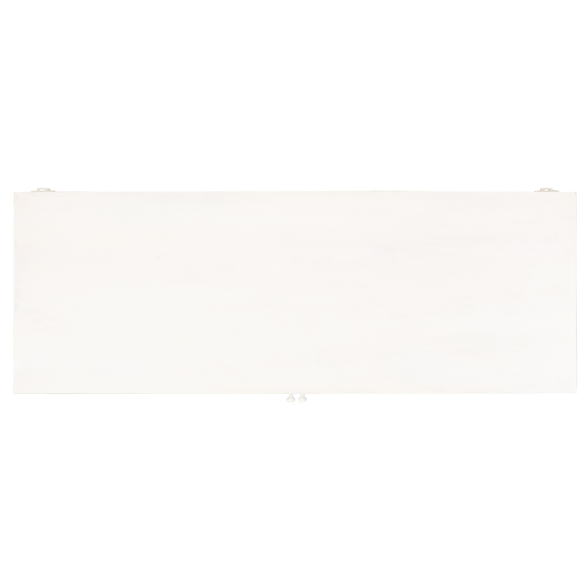 Raelie 2 Shelf 2 Door Media Stand - White Washed - Image 6