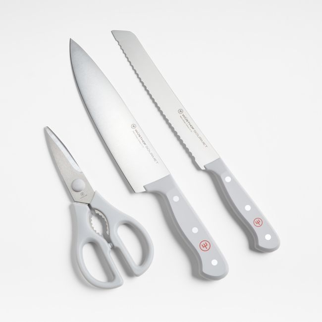Wusthof ® Gourmet Grey 3-Piece Starter Set - Image 0
