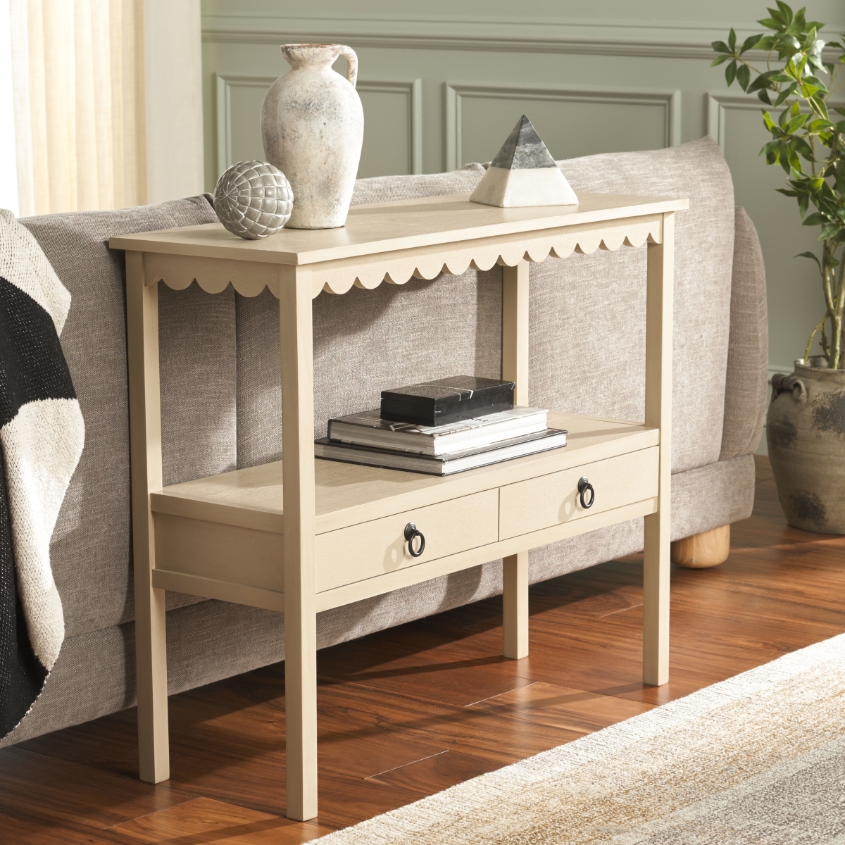 Haven Lower 2 Drawer Console - Natural - Image 1