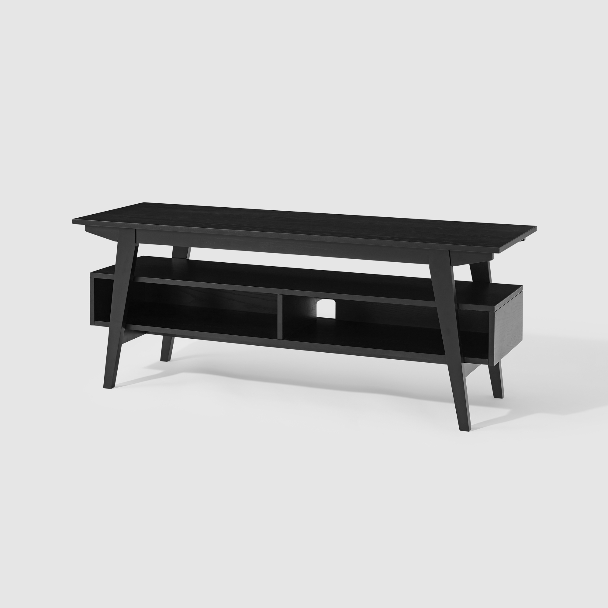 47" Japandi TV Stand - Black - Image 2