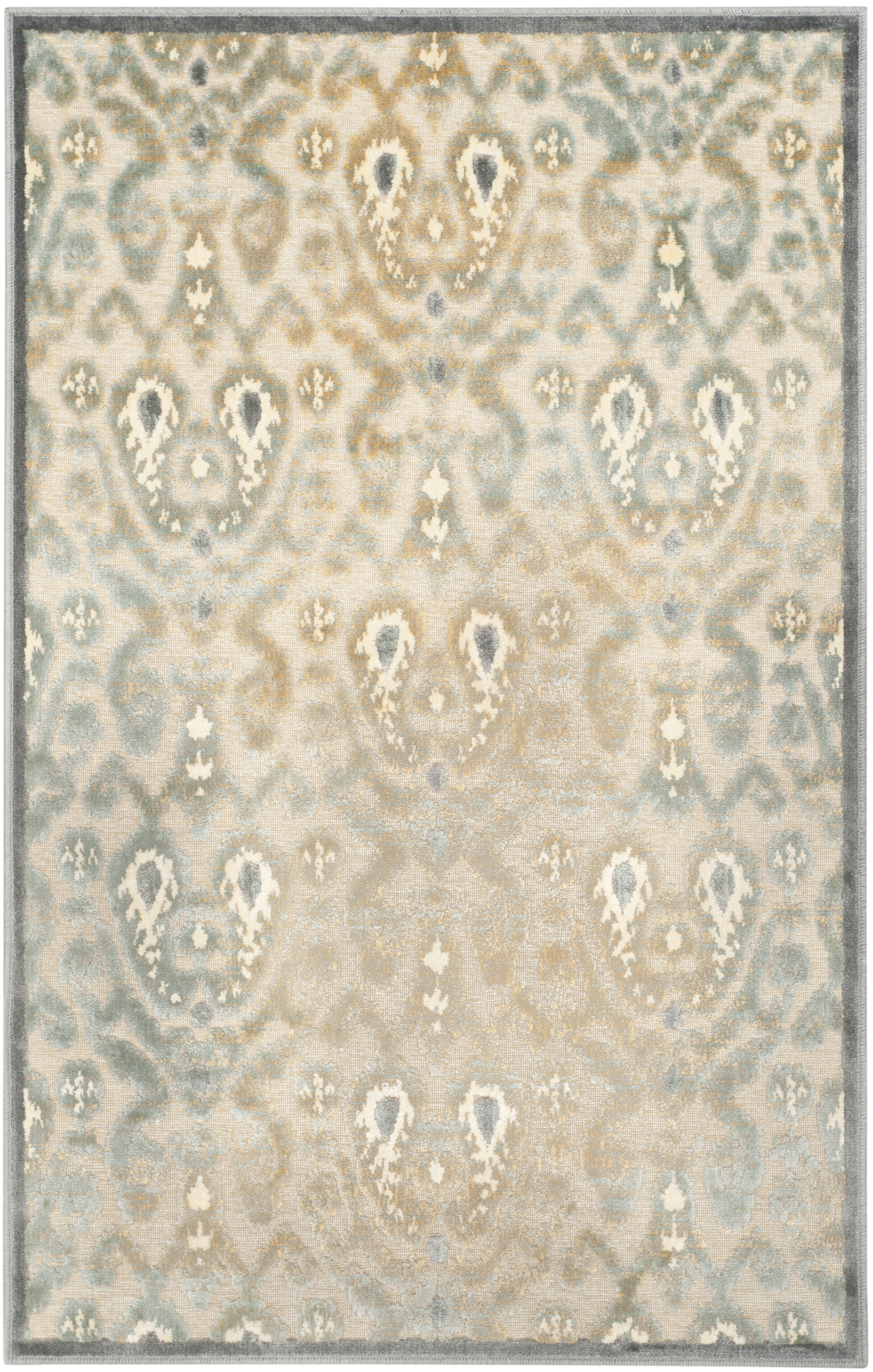 Arlo Home Woven Area Rug, PAR157-160, Grey/Multi,  2' 7" X 4' - Image 0