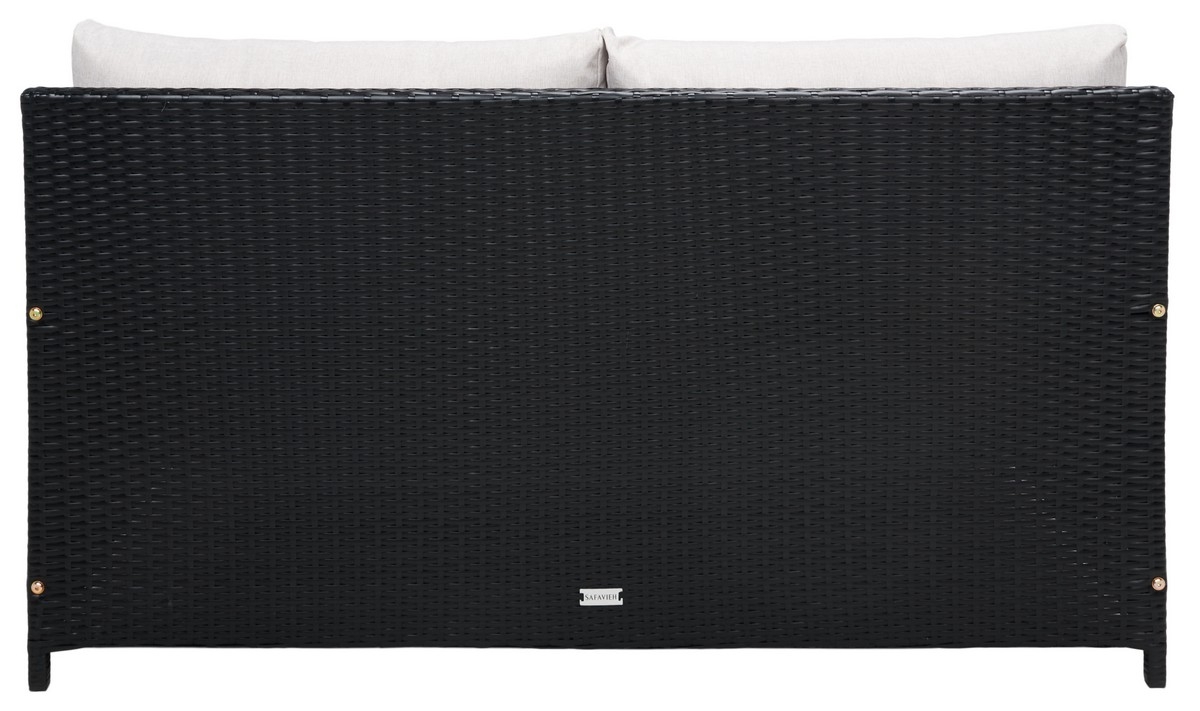 Cadeo Daybed - Black/Light Grey - Safavieh - Image 8