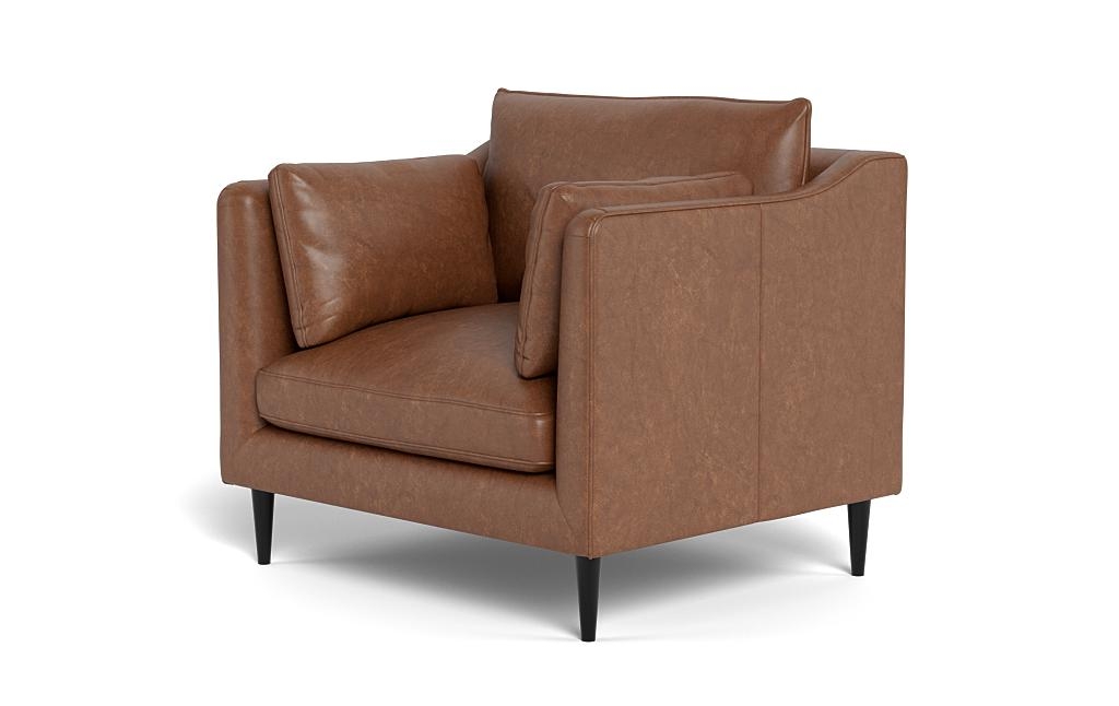 Caitlin Leather Accent Chair by The EverygirlÃ?Â® - Image 2