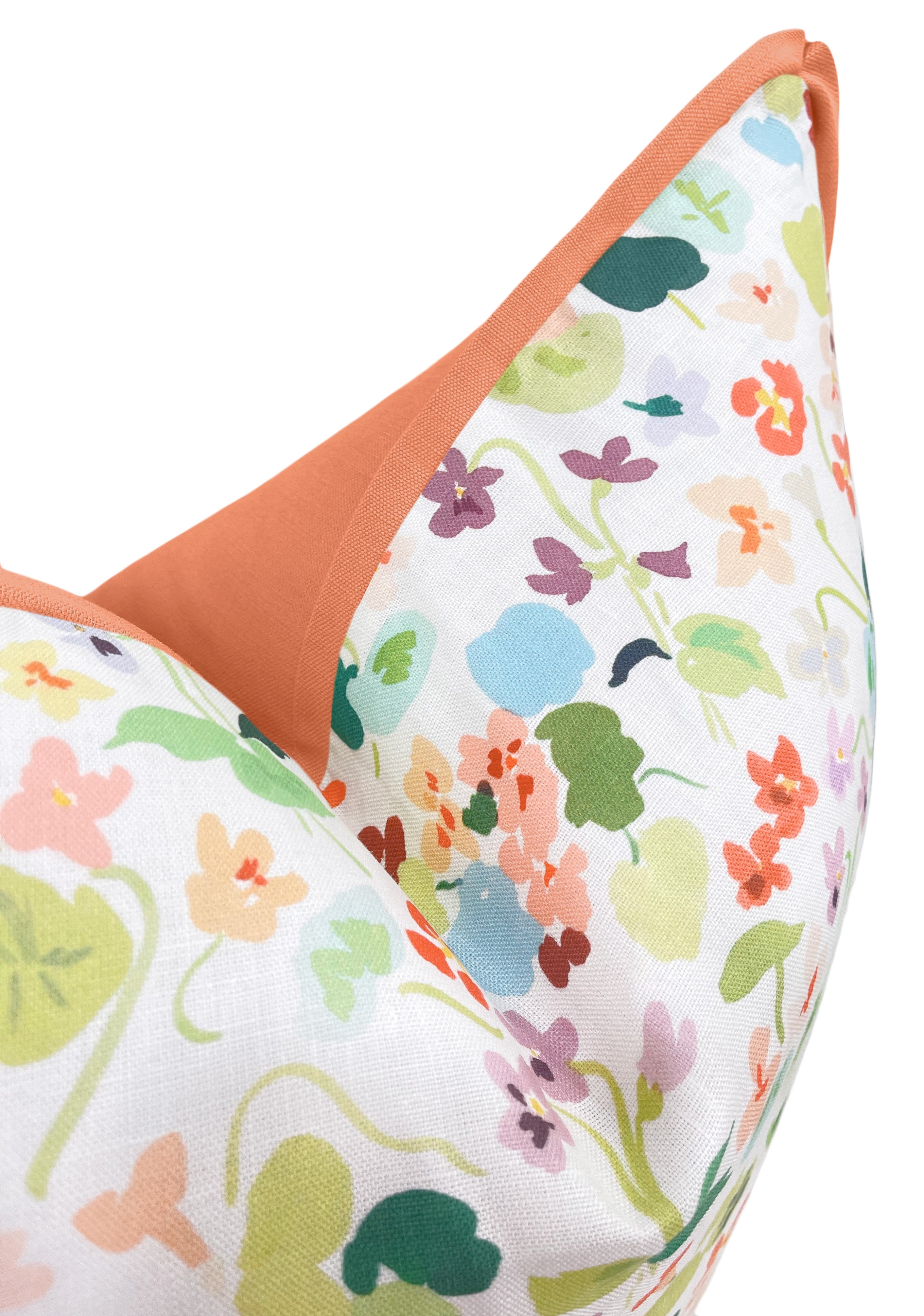 PETAL // BLUSH | CAITLIN MCGAULEY - SAMPLE 4" X 4" / BUTTERFLY FLANGE / Persimmon - Image 0