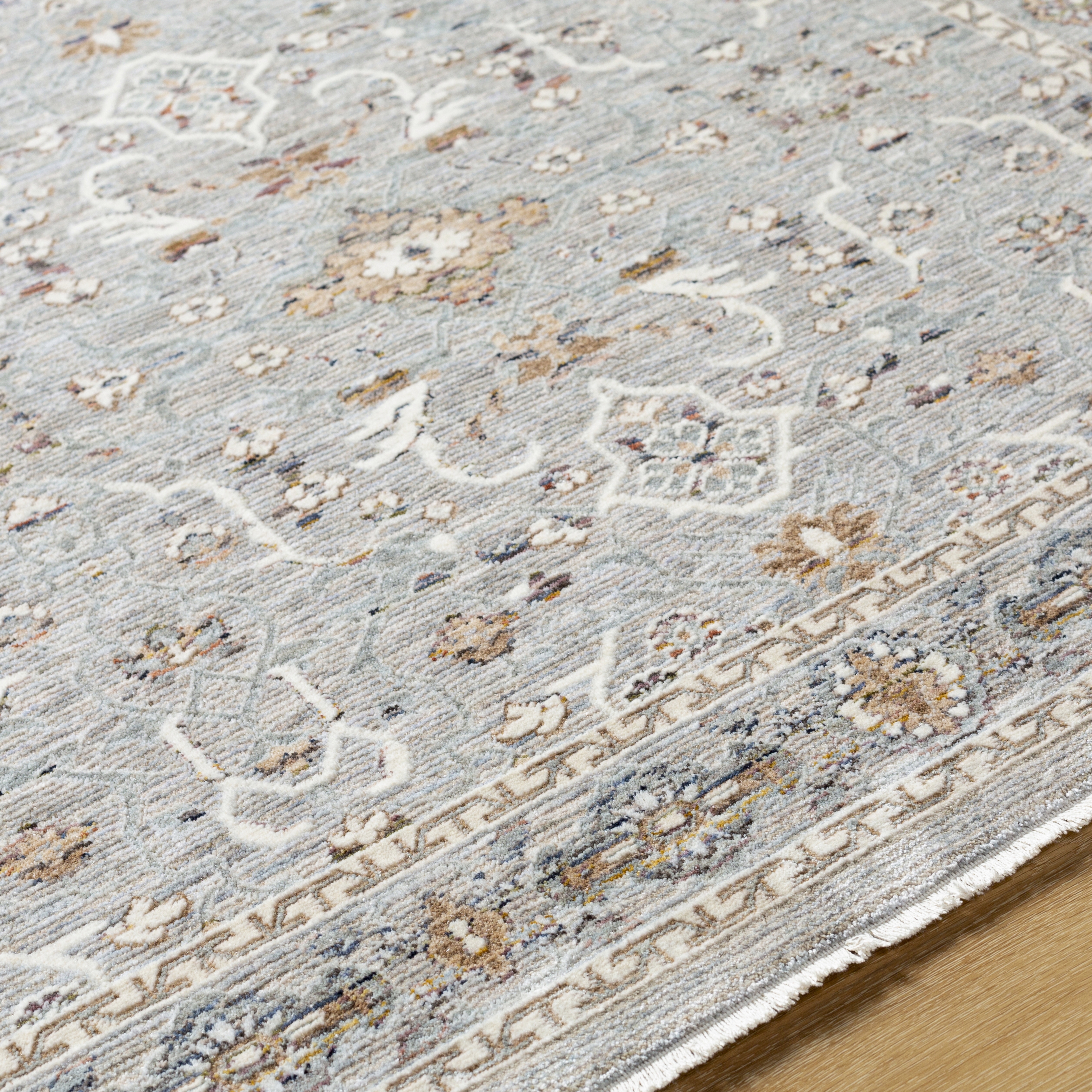 Presidential Gray Indoor 8'10" x 12'10" Machine Woven Rug - Image 3