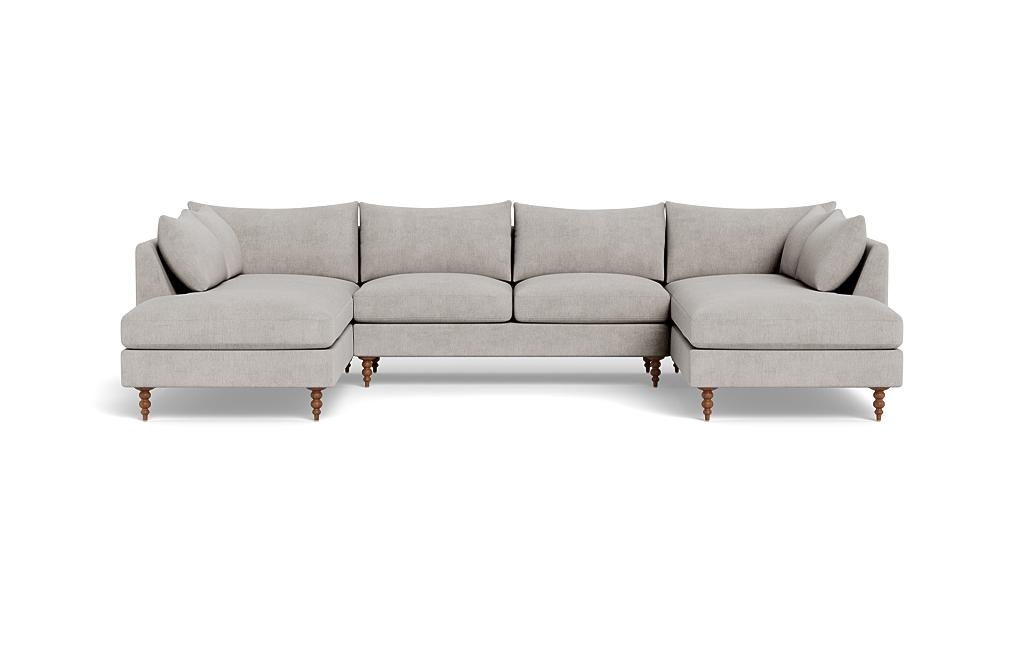 Sloan 3-Piece U-Bumper Sectional - Image 0