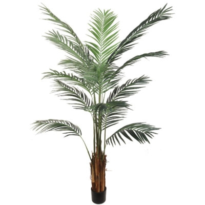 72" Artificial Palm Plant in Pot - Image 0