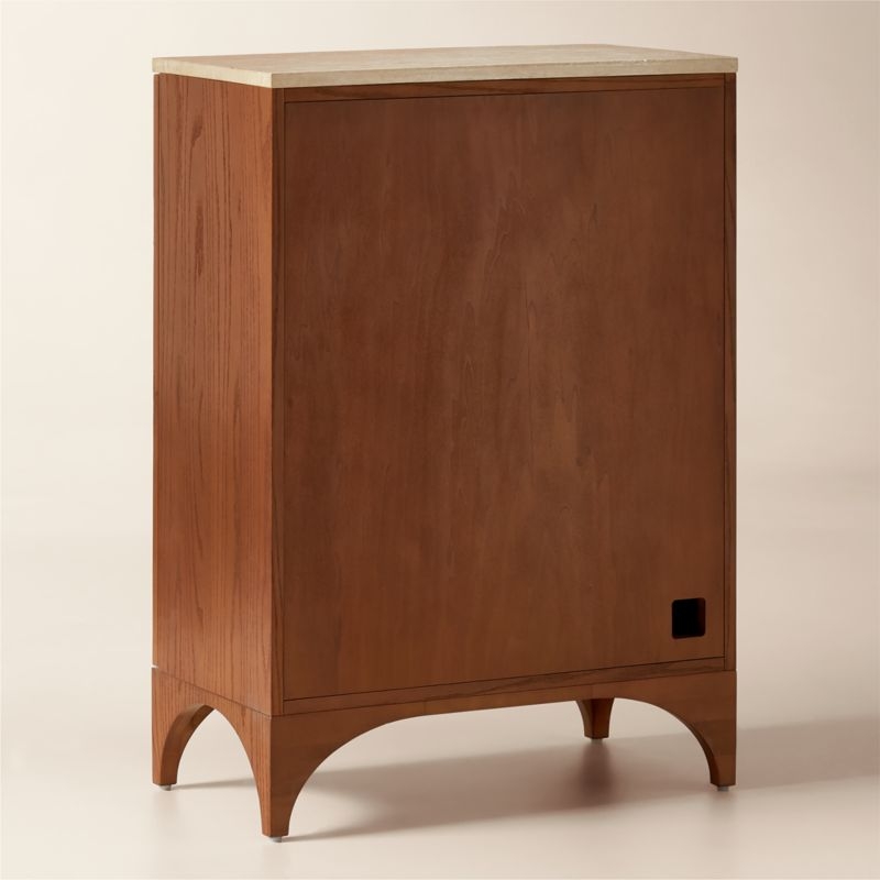 Roane Oak Entryway Cabinet - Image 2
