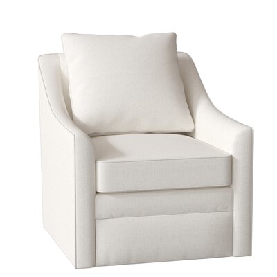 Quincy Swivel Armchair, Bevin Natural - Image 0