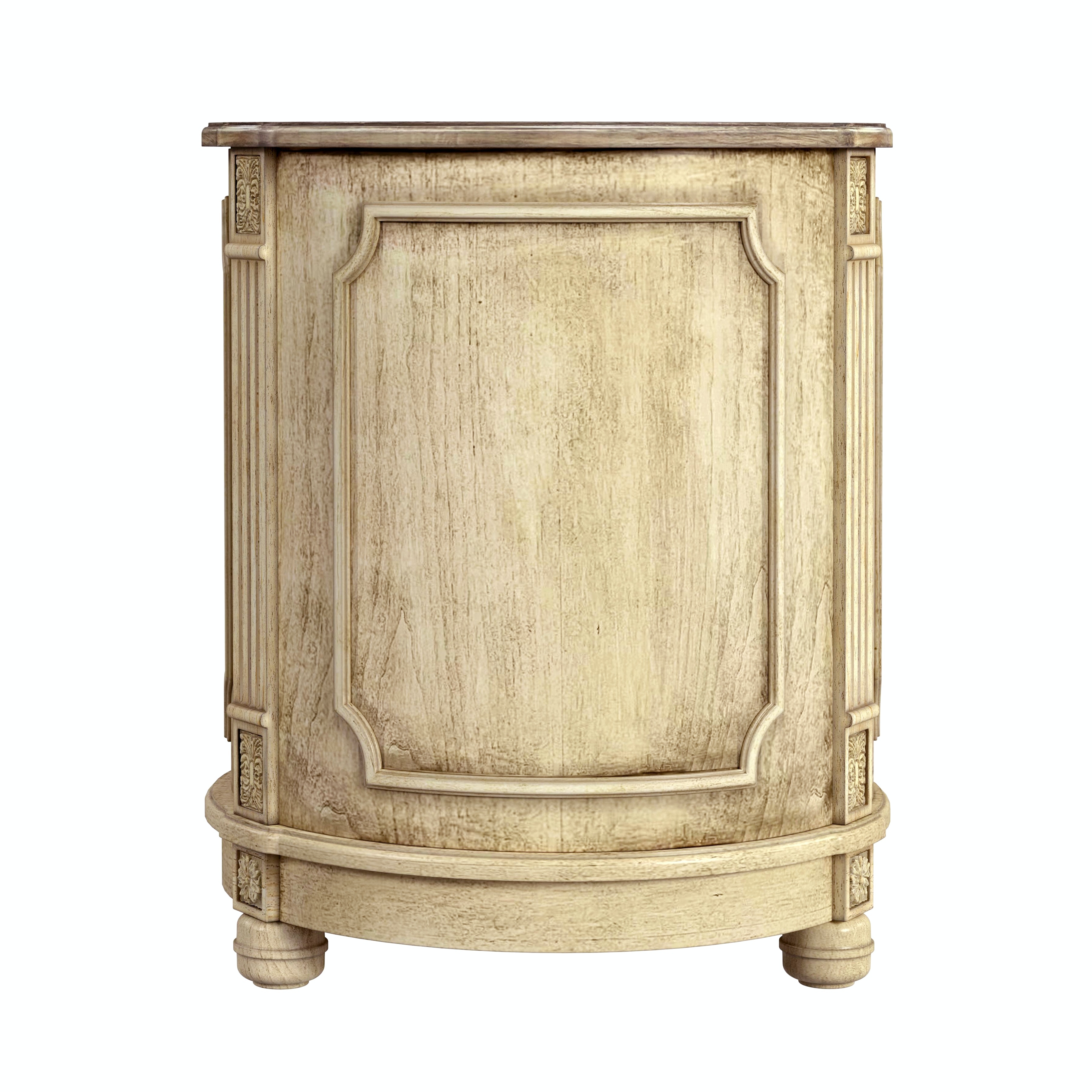 Thurmond Antique Beige Side Table - Image 2