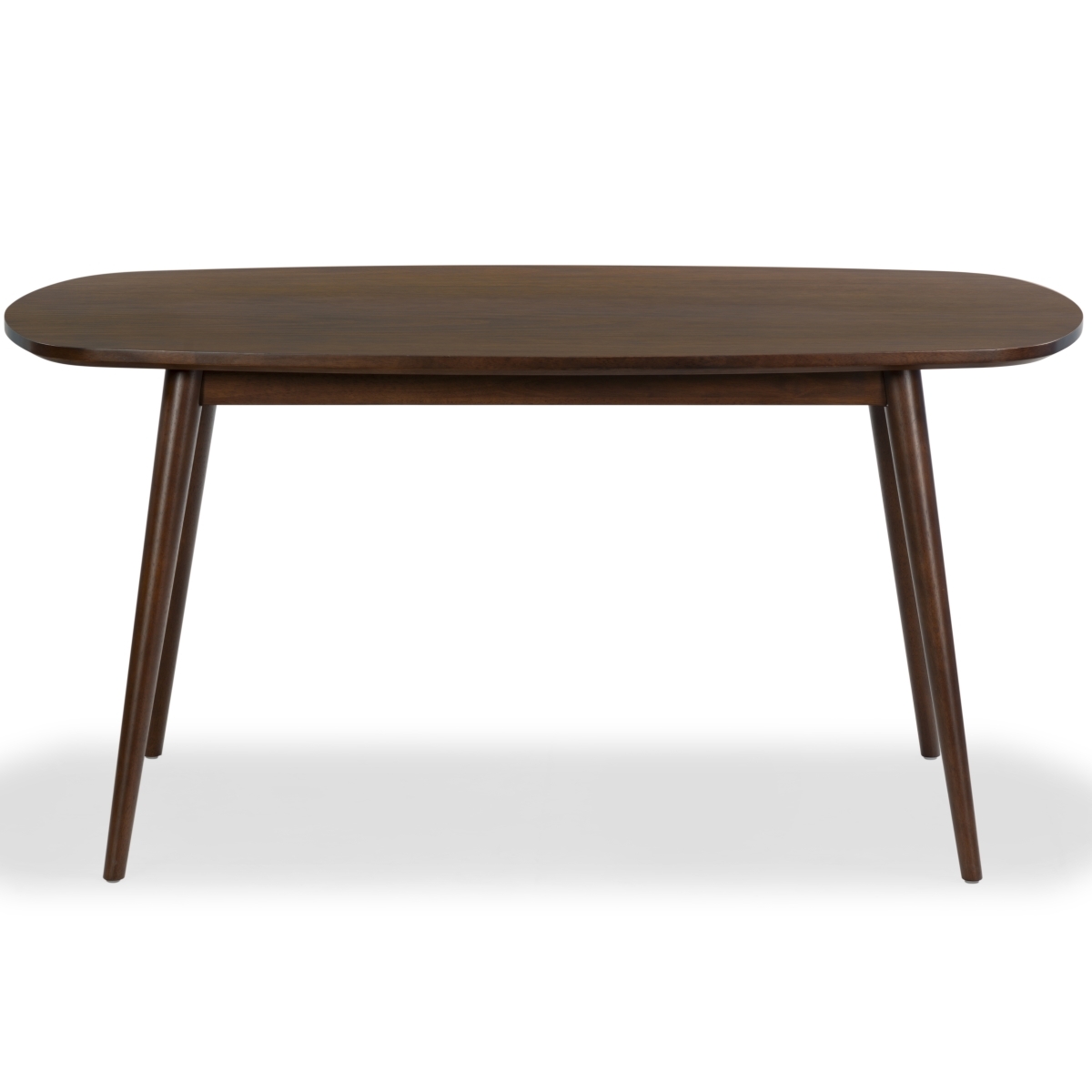 Portman 62" Wood Dining Table - Walnut - Image 0