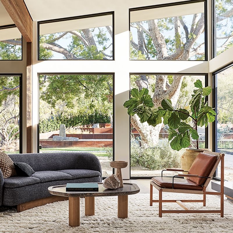 Anacapa Saddle Leather Lounge Chair - Image 2