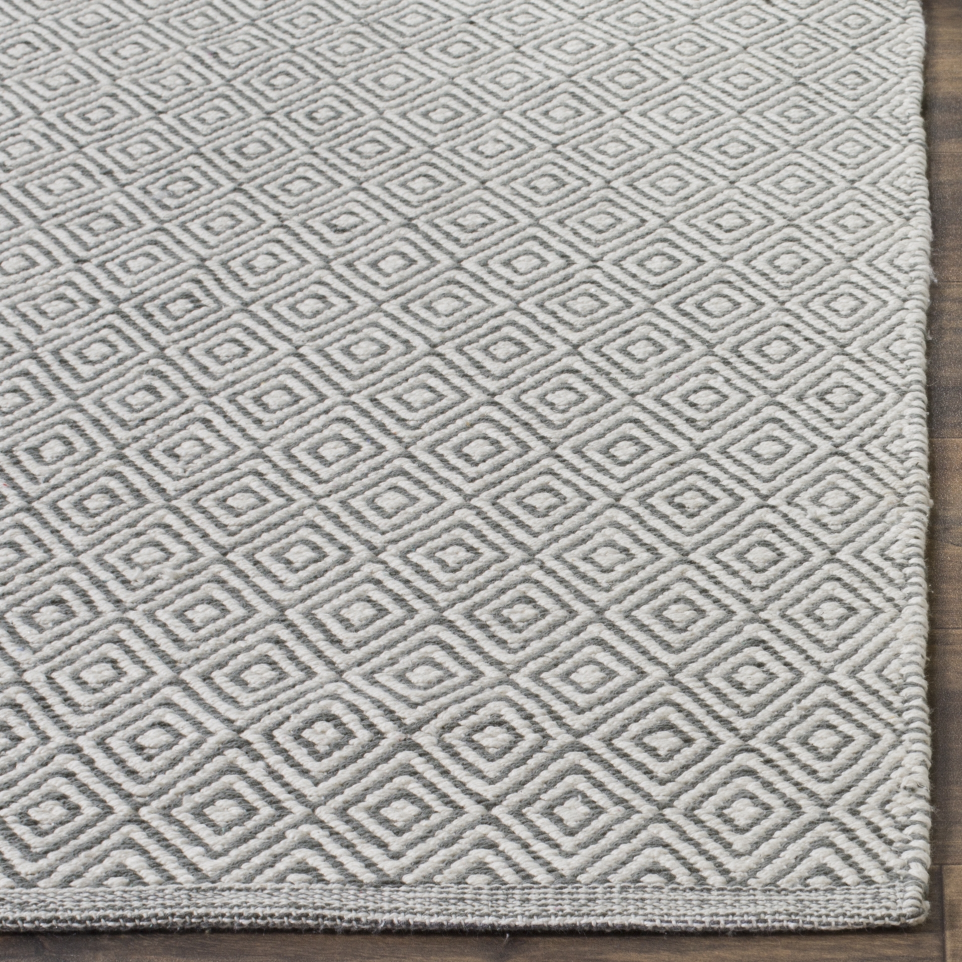 Arlo Home Hand Woven Area Rug, MTK515C, Ivory/Grey,  9' X 12' - Image 1