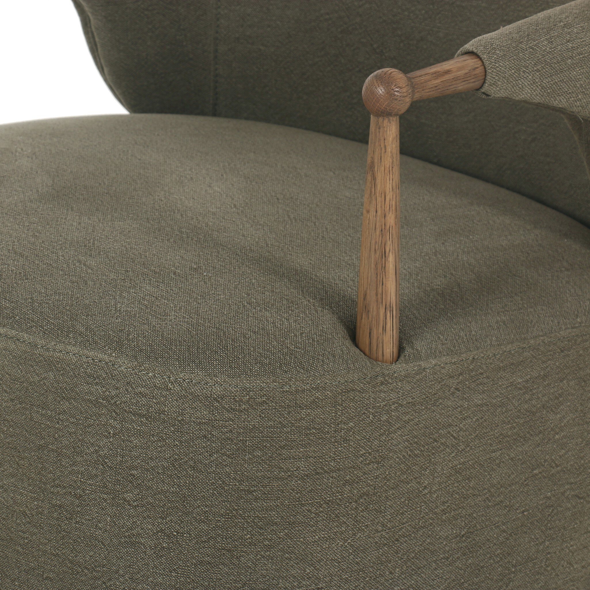 Brently Chair - Broadway Olive by Amber Lewis x Four Hands - Image 6