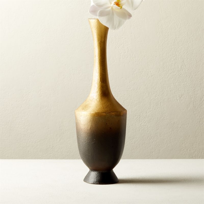 Troy Metal Vase - Image 1