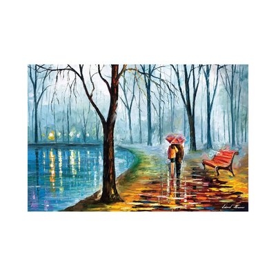 Inside the Rain by Leonid Afremov - Picture Frame Painting Print - Image 0