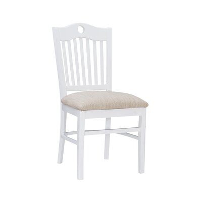 Michalis Upholstered Chair White Set Of 2 - Image 0