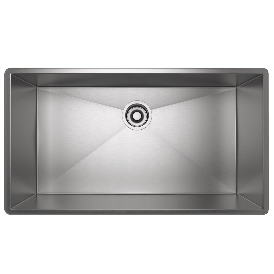 "Rohl Forze 30"" Single Bowl Stainless Steel Kitchen Sink" - Image 0