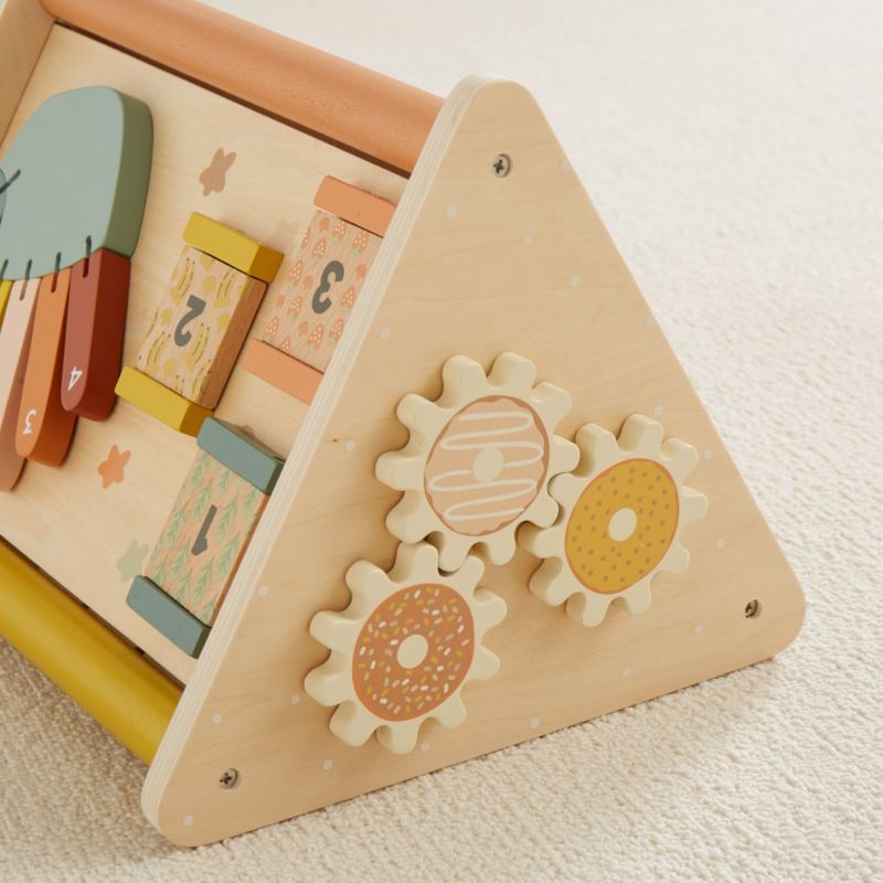 Wonder & Wise by Asweets Wooden Triangle Baby Activity Toy - Image 4