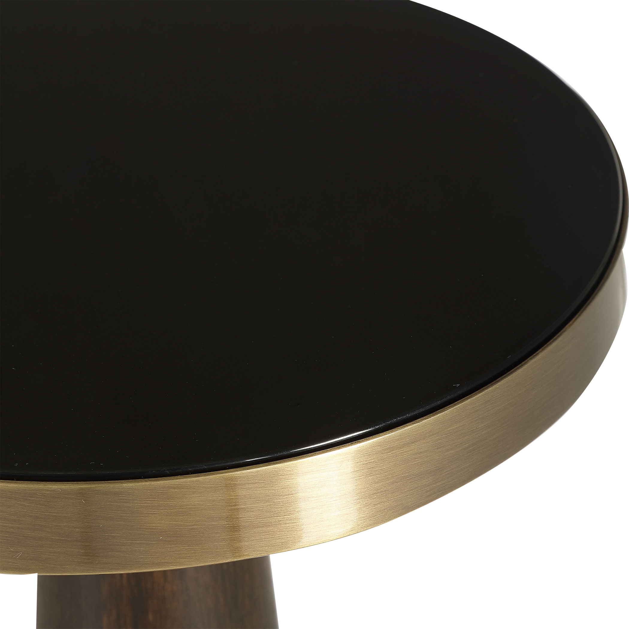 Fortier Black Accent Table - Image 3