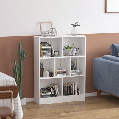 40.9" H Geometric Bookcase - Image 0