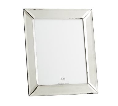 Antiqued Mirrored Picture Frame, 8" x 10" - Image 5
