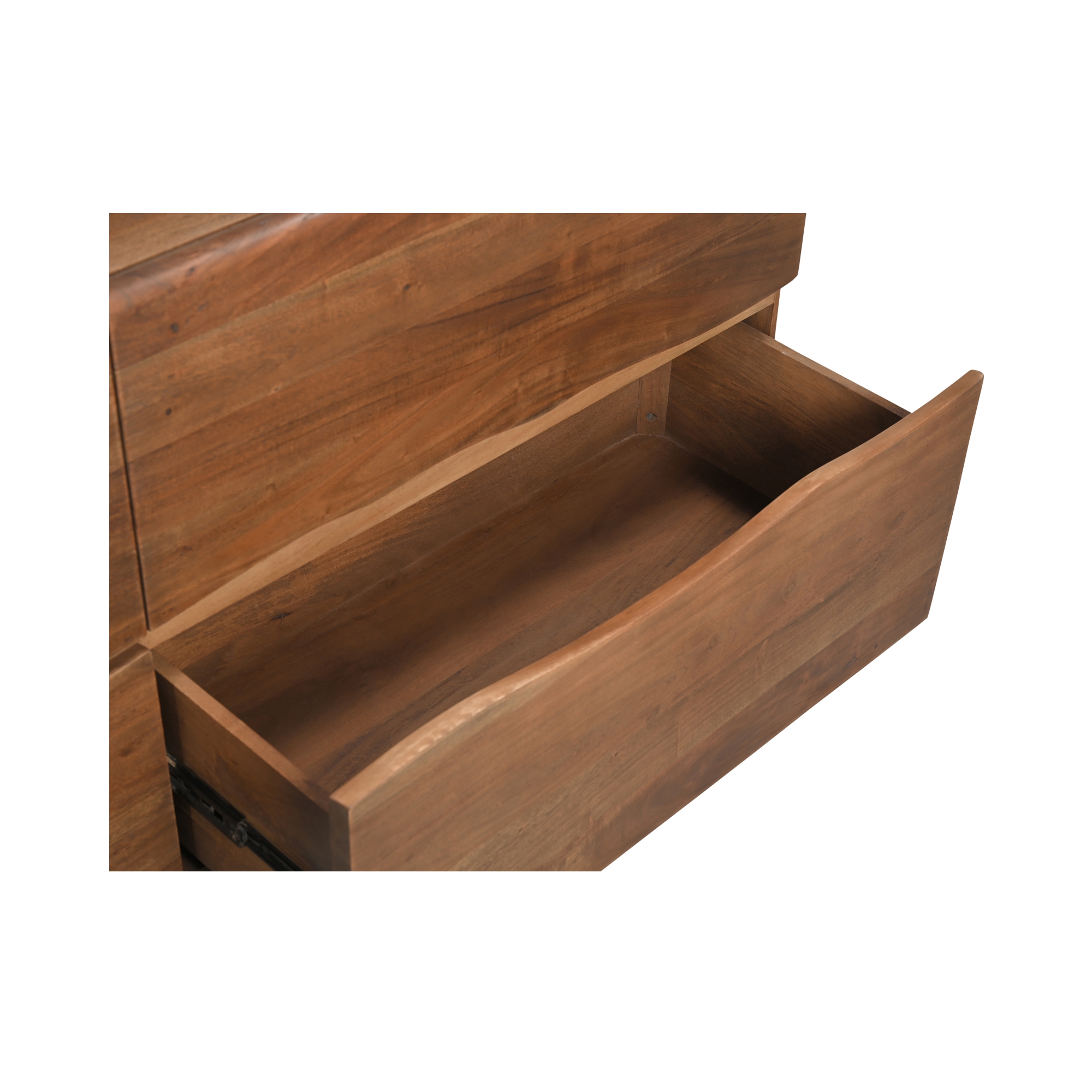 Watson 4 Drawer Dresser Brown - Image 5