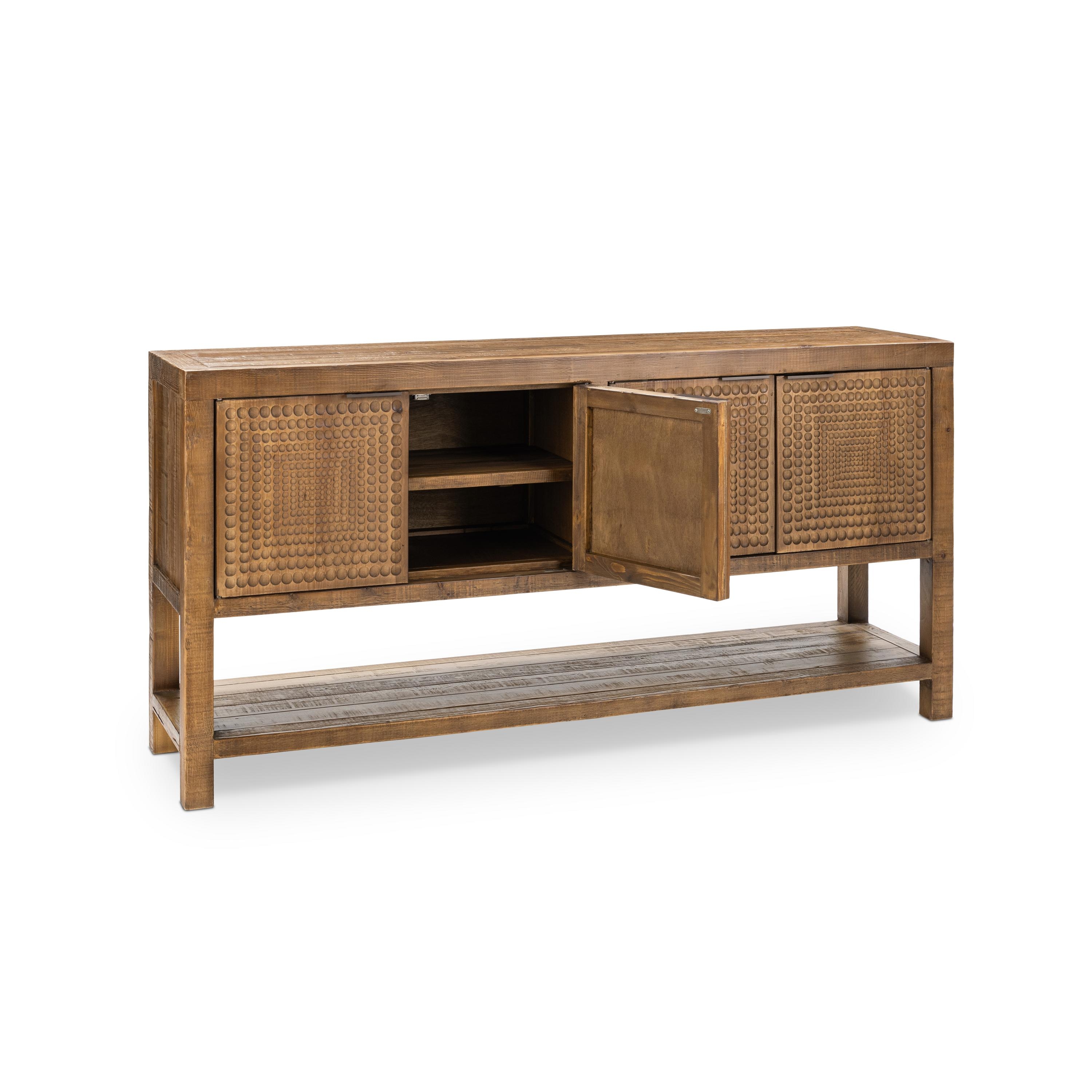 Osiris 4Dr Cabinet Mission Brown - Image 2