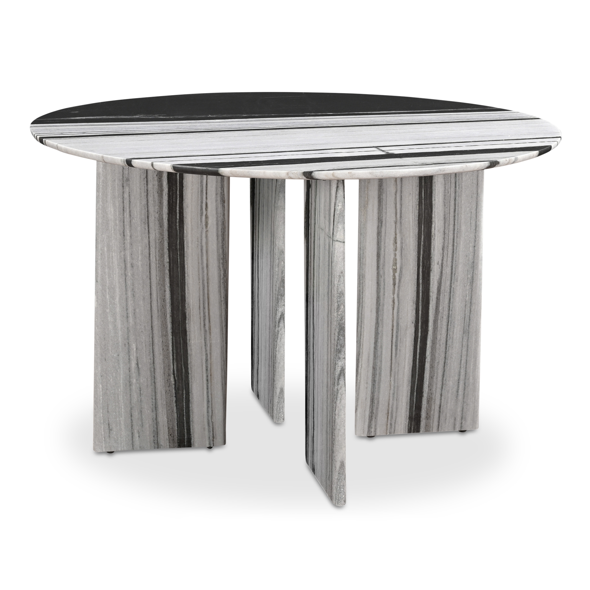 Celia Round Dining Table Panda Marble - Image 1