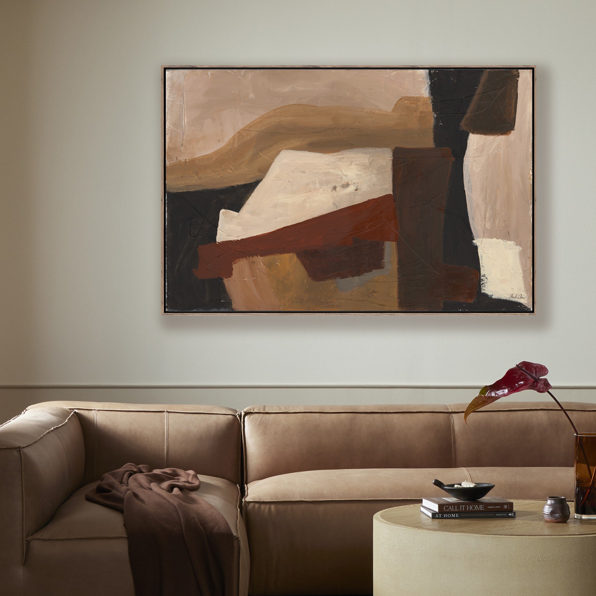 Going Home by Amada Ane - Rustic Walnut Floater - Image 2