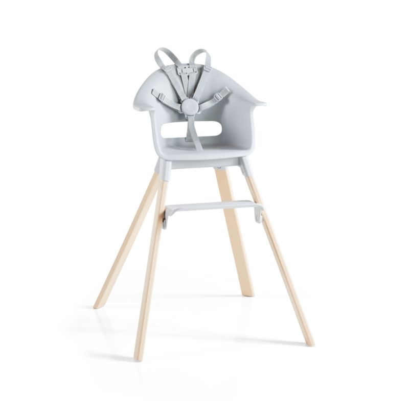 Stokke Clikk Grey Baby High Chair with Adjustable Footrest - Image 1