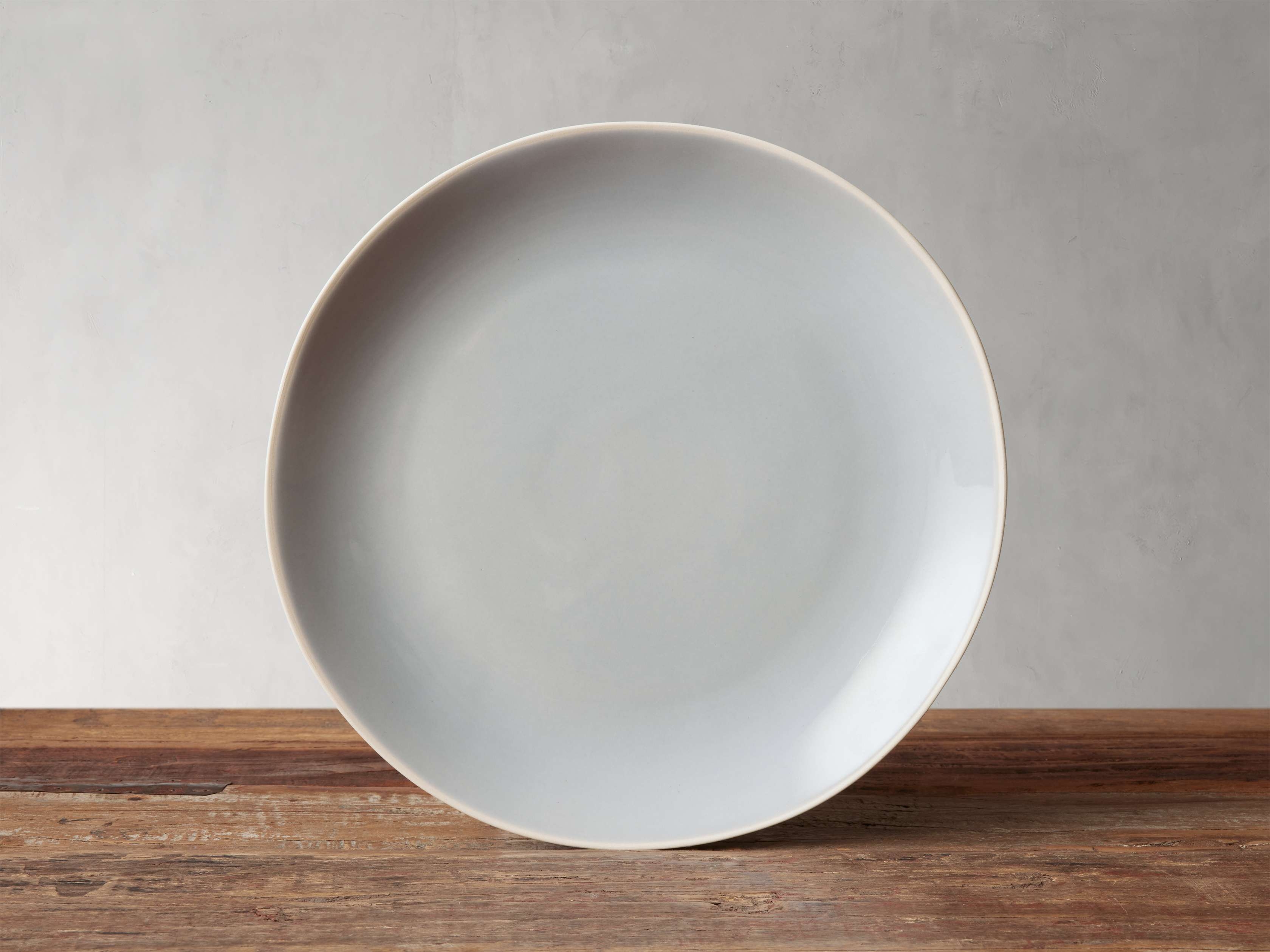 Evora Dinner Plates (Set Of 4) in Stoneware Gray  Grey - Image 0