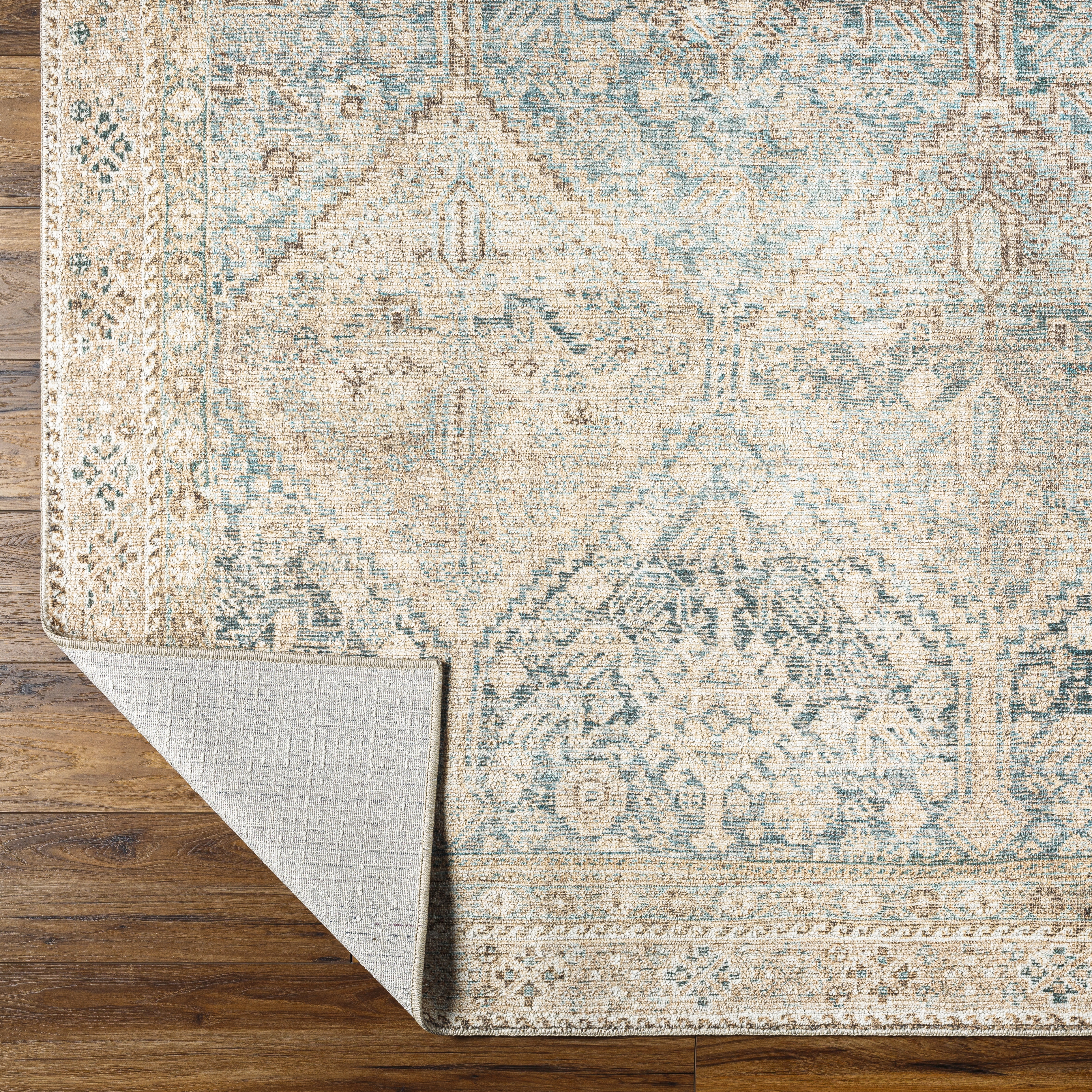 Marlene Beige Indoor 3'10" x 5'7" Machine Woven Rug - Image 3