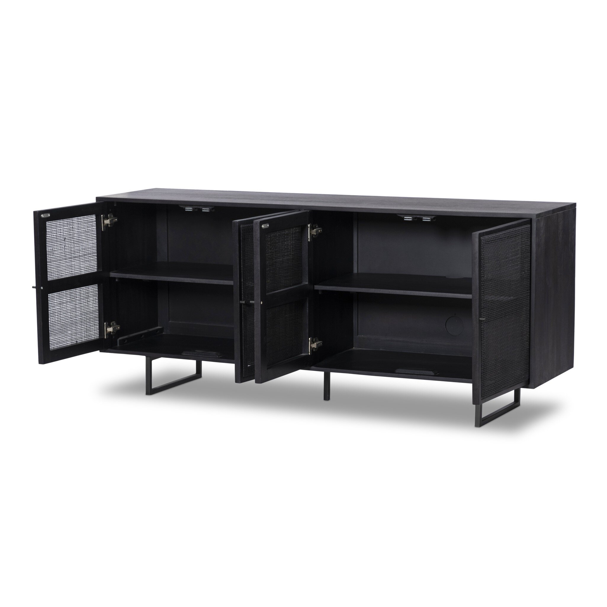 Carmel Sideboard - Black Wash - Image 6