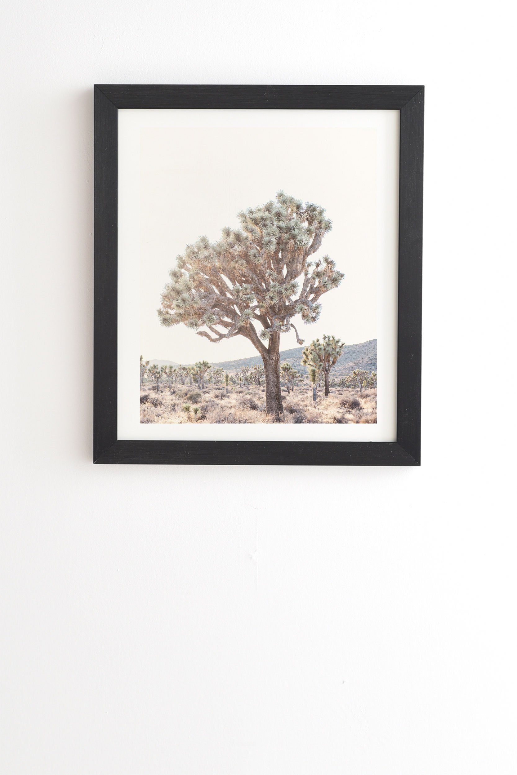 Bree Madden Desert Light Black Framed Wall Art - 30" x 30" - Image 0