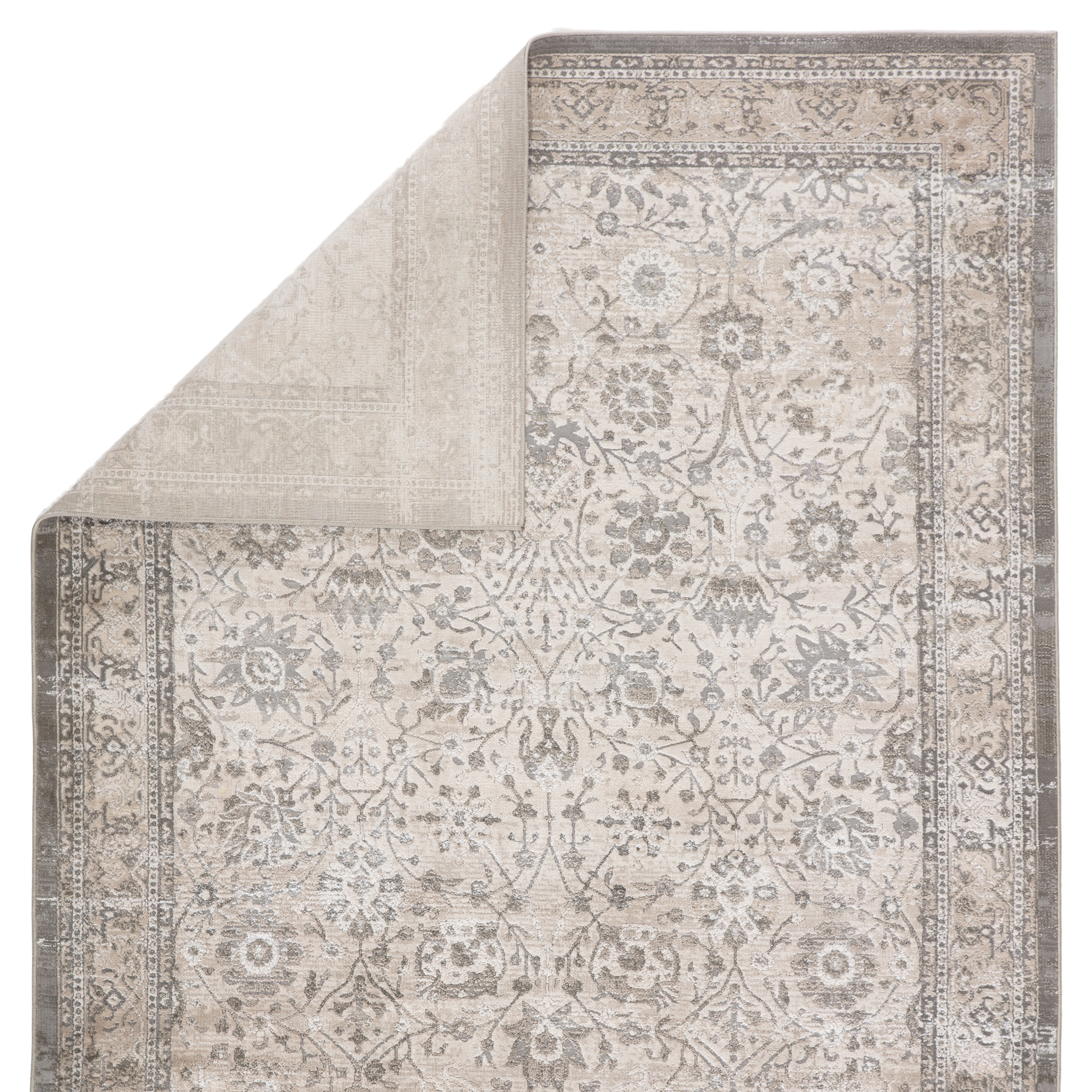 Vibe by Odel Oriental Gray/ White Area Rug (7'10"X10'6") - Image 2