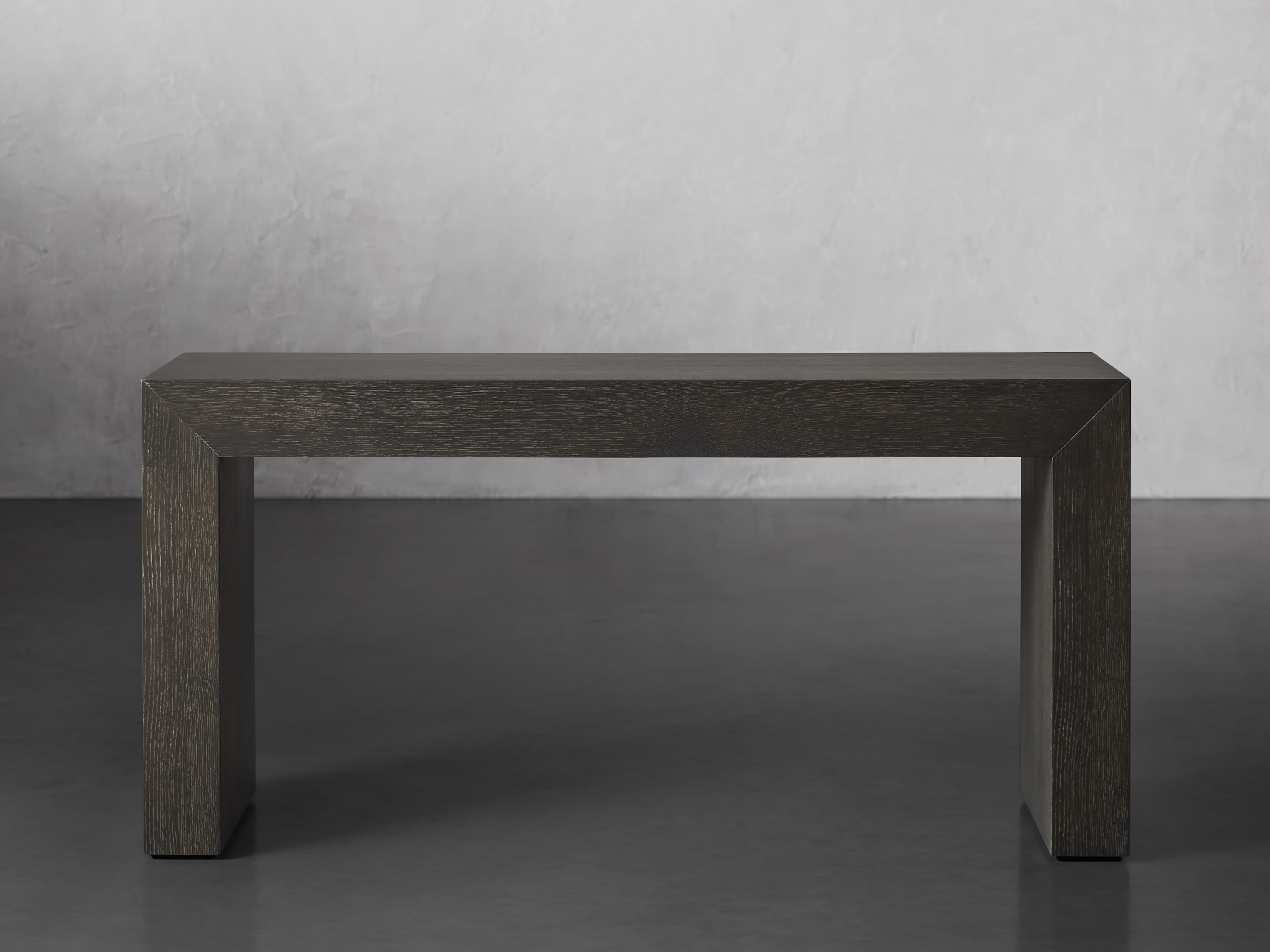 Sullivan Console Table in Northman Wood 60" Gray  Cinder  - Image 0
