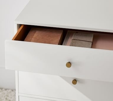 Delaney 6-Drawer Wide Dresser, White - Image 2