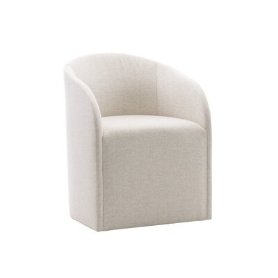 Logan Square Upholstered Arm Chair in Beige - Image 0