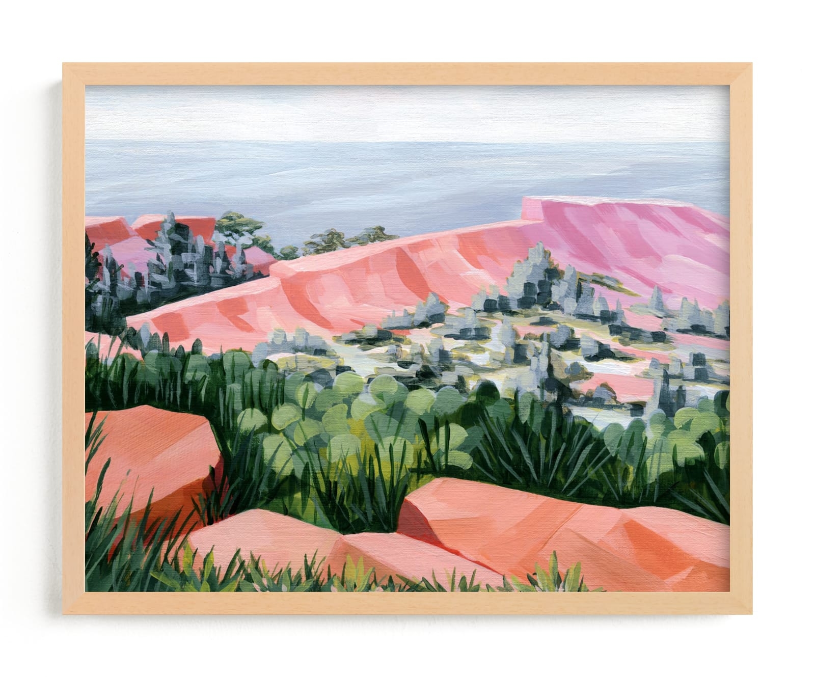 Coastal Cliffs Limited Edition Fine Art Print 2 - Image 0