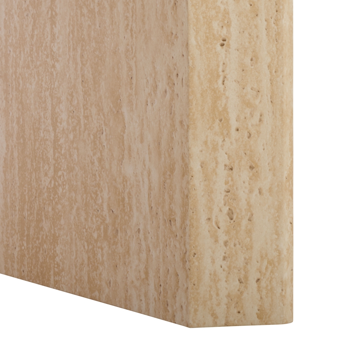 Woodrow Coffee Table - Faux Travertine - Safavieh - Image 3