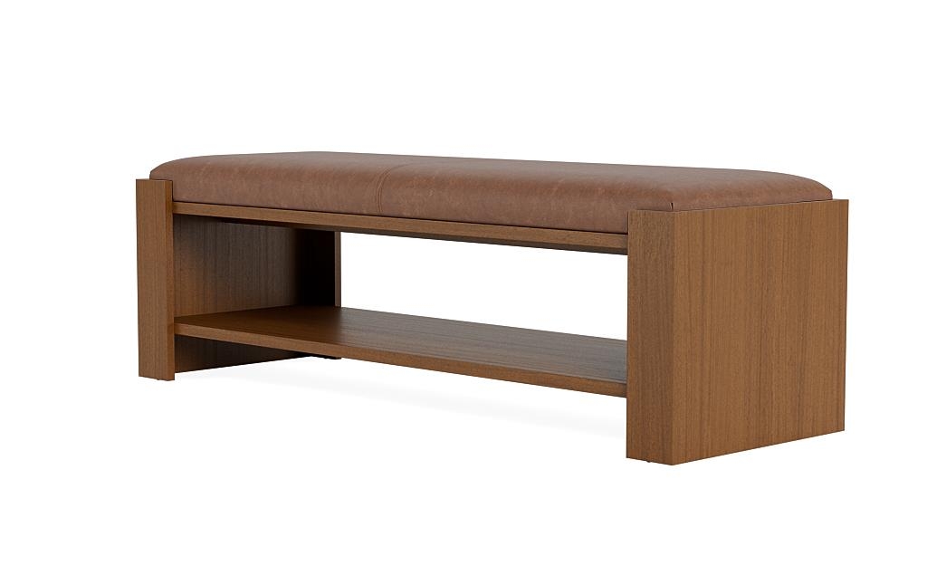 Reeve Leather Bench - Image 2