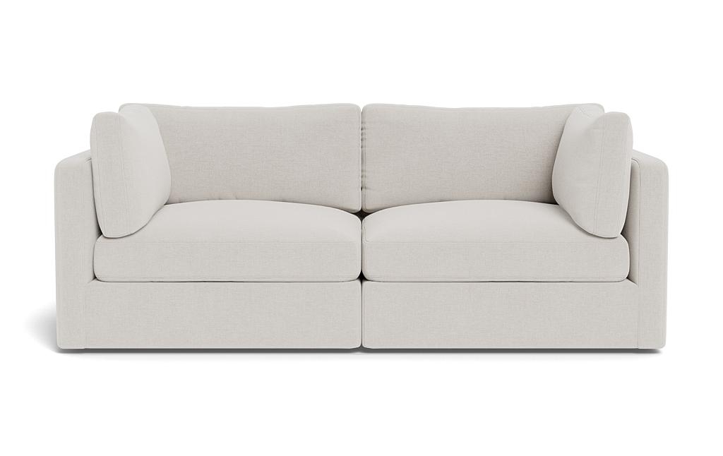 Tatum Modular Fabric Loveseat - Image 0