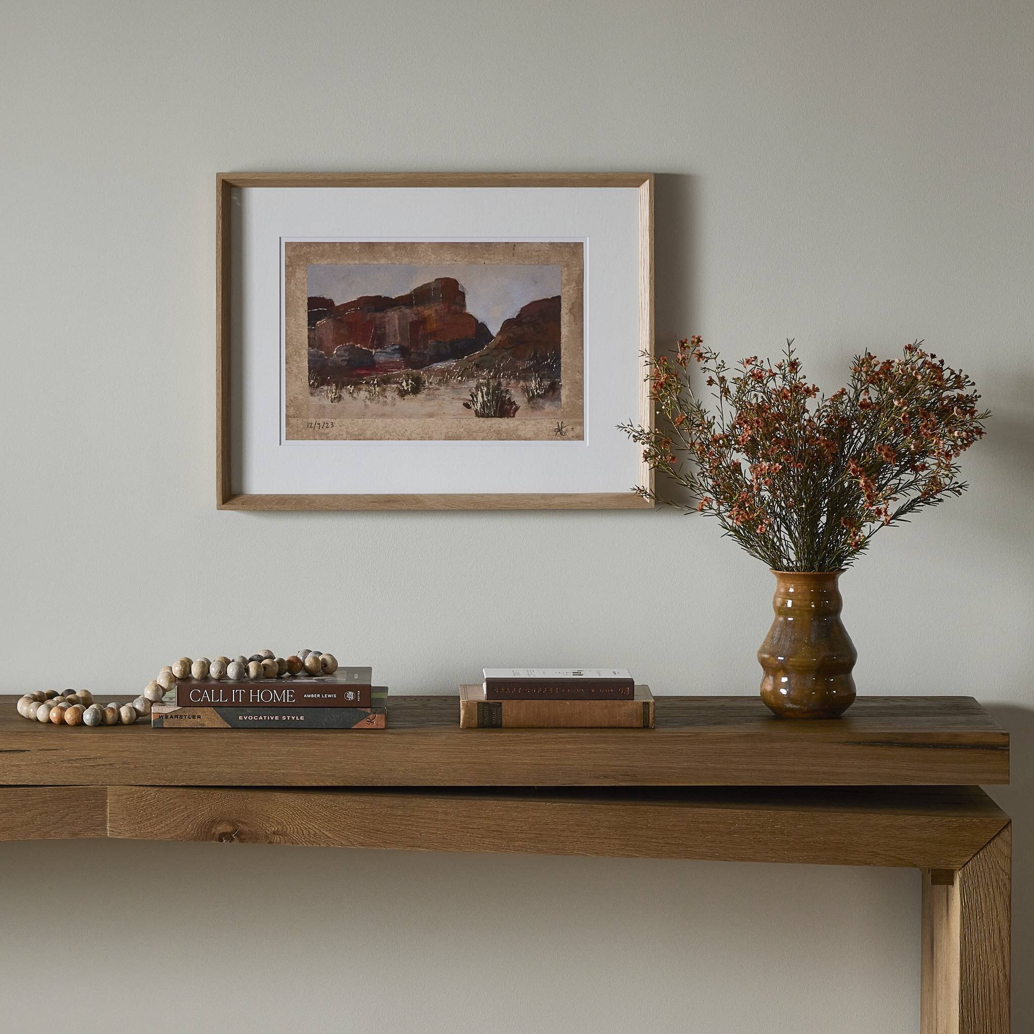 Desert III by Aileen Fitzgerald - RoofTop 1.5 Vertical Grain White Oak - Image 3