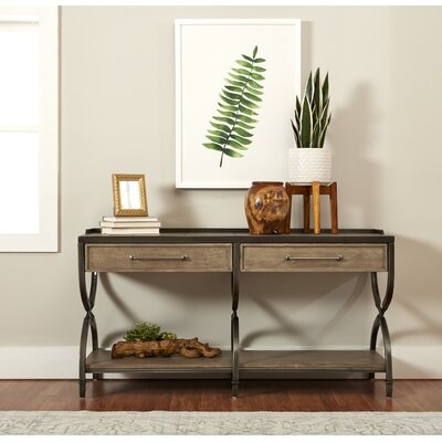 Trisha Yearwood Home Tallahassee 54" Console Table and Stool Set - Image 0