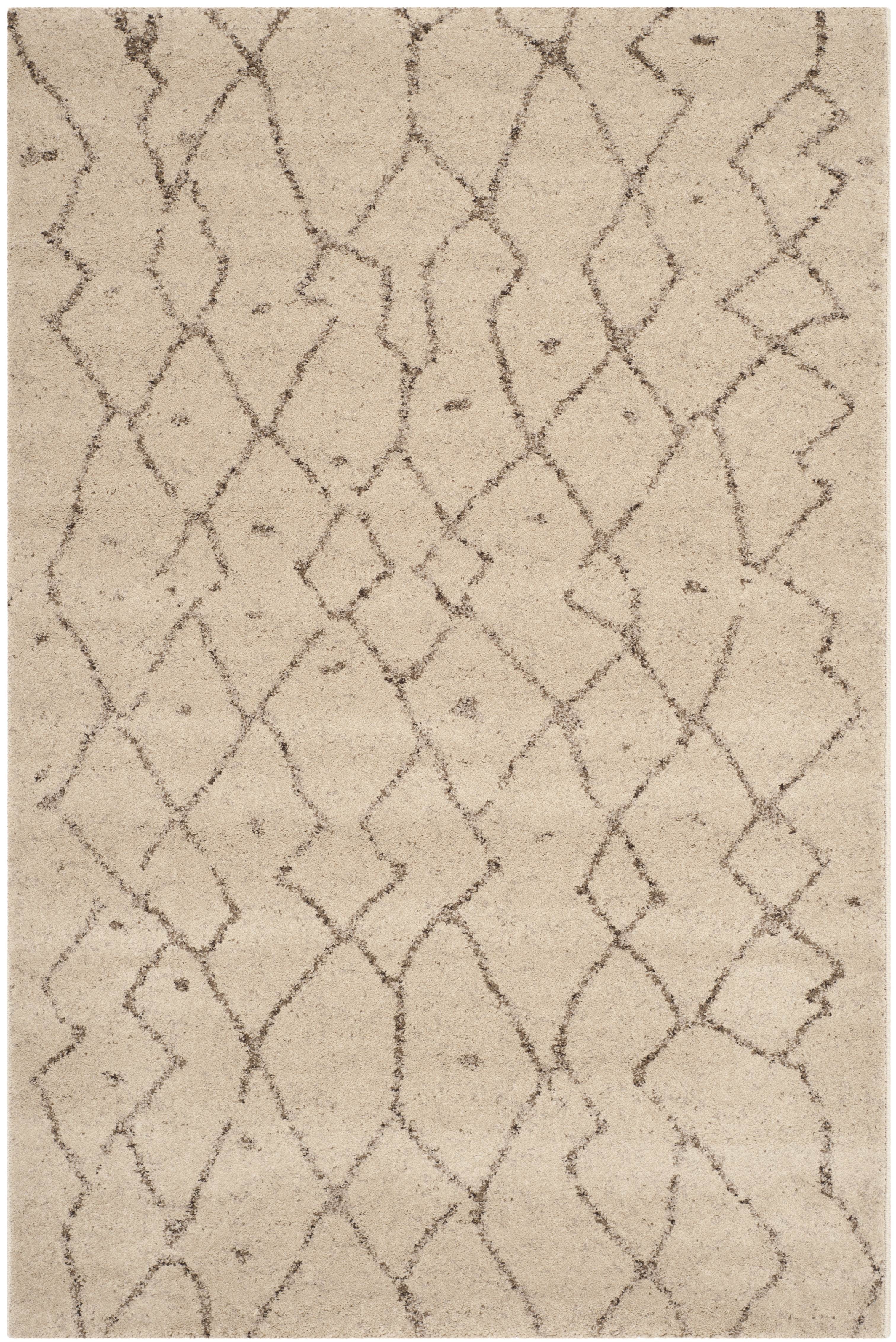 Arlo Home Woven Area Rug, TUN1811-KMK, Ivory,  4' X 6' - Image 0