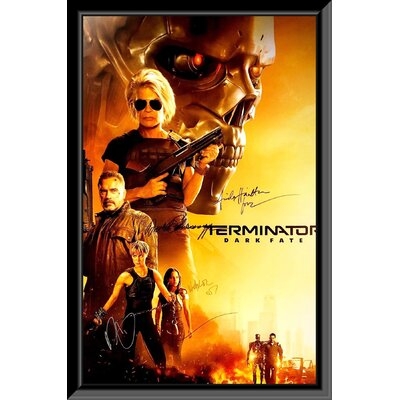 Terminator: Dark Fate Cast Signed Movie Poster - Image 0
